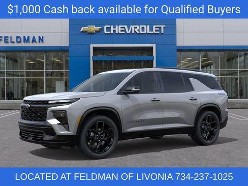 New 2026 Chevrolet Traverse RS w/ LPO, Floor Liner Package AWD/4WD image 2