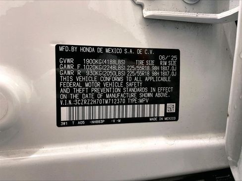 Used 2026 Honda HR-V EX-L image 34