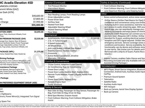New 2027 GMC Acadia Elevation w/ Black Edition AWD/4WD image 46