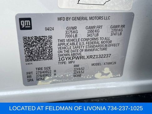 Used 2024 Cadillac Lyriq Sport w/ Nappa Leather Package image 10