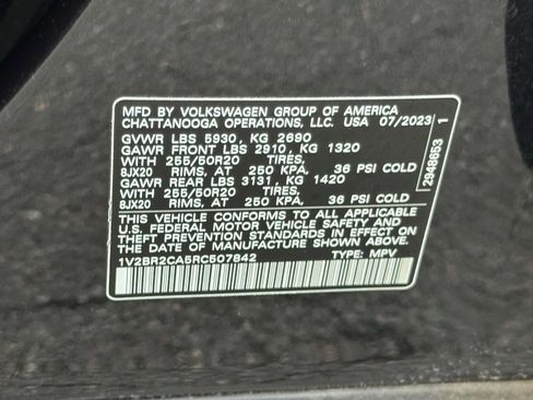 Used 2024 Volkswagen Atlas SEL AWD/4WD image 27