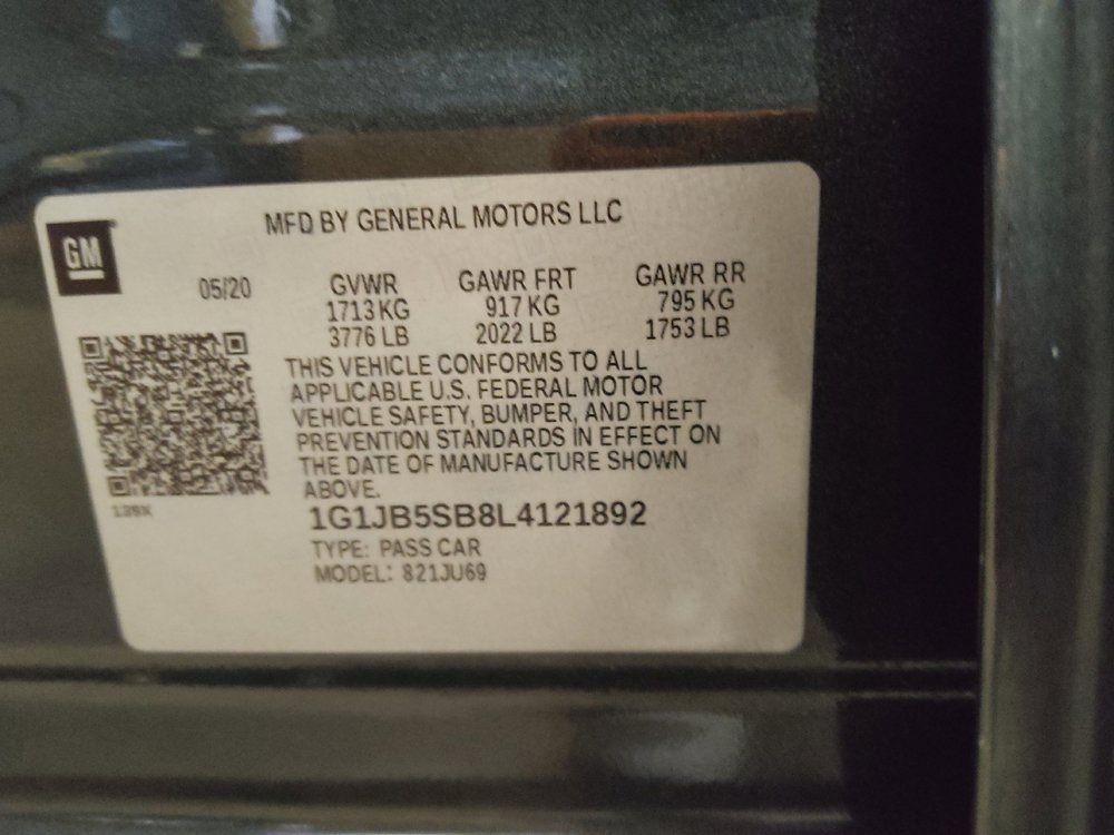 Used 2020 Chevrolet Sonic LS FWD image 33