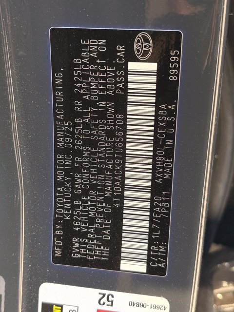 Used 2026 Toyota Camry SE FWD image 22