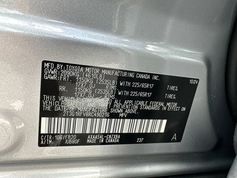 Used 2024 Toyota RAV4 LE AWD/4WD image 13