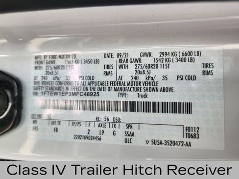 Used 2021 Ford F150 XLT w/ Equipment Group 302A High AWD/4WD image 26