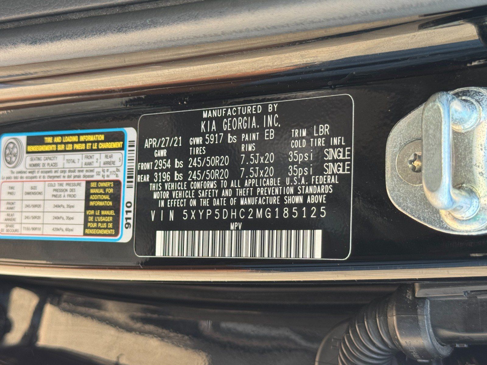 Used 2021 Kia Telluride SX w/ Nightfall Edition Package AWD/4WD image 46