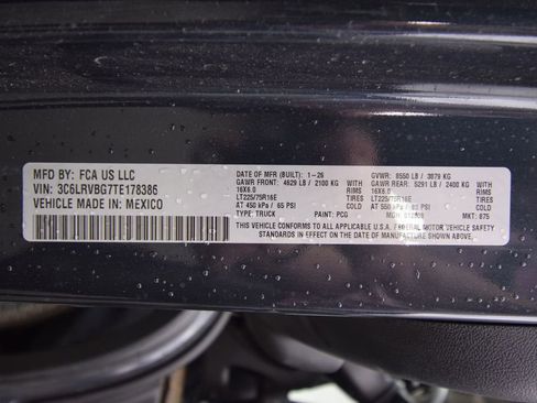 New 2026 RAM ProMaster 1500 w/ Convenience Group FWD image 27