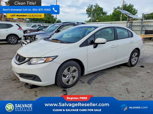 Used 2015 Honda Civic LX image 1