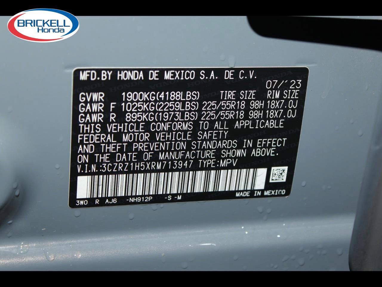 Used 2024 Honda HR-V Sport image 41