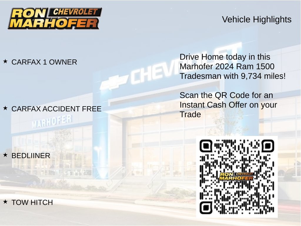 Used 2024 RAM 1500 Tradesman AWD/4WD image 14