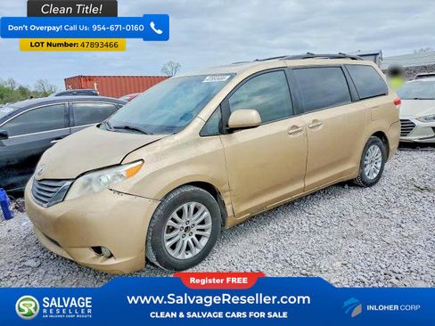 Used 2013 Toyota Sienna XLE w/ Premium Pkg FWD image 1