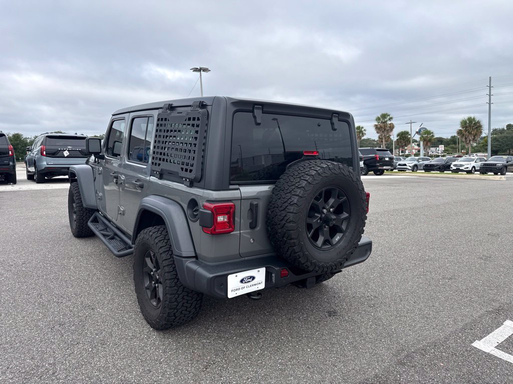 Used 2020 Jeep Wrangler Unlimited Sport AWD/4WD image 3
