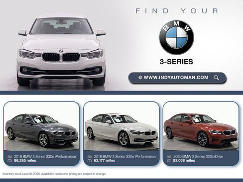 Used 2018 BMW 330e RWD image 14