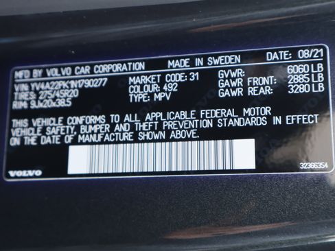 Used 2022 Volvo XC90 T6 Momentum w/ Advanced Package image 30