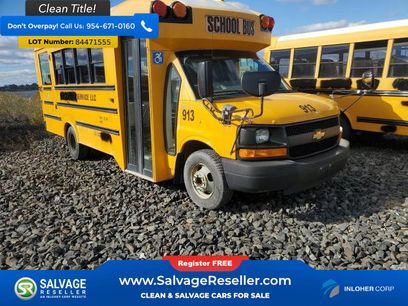 Used 2012 Chevrolet Express 3500 Extended w/ School Bus Package