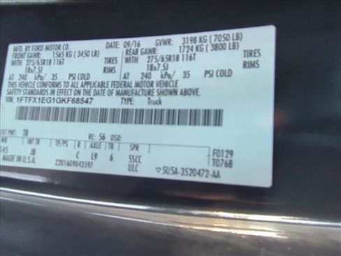 Used 2016 Ford F150 XLT w/ Equipment Group 302A Luxury image 15