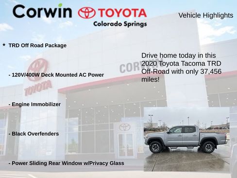 Used 2020 Toyota Tacoma TRD Off-Road image 6
