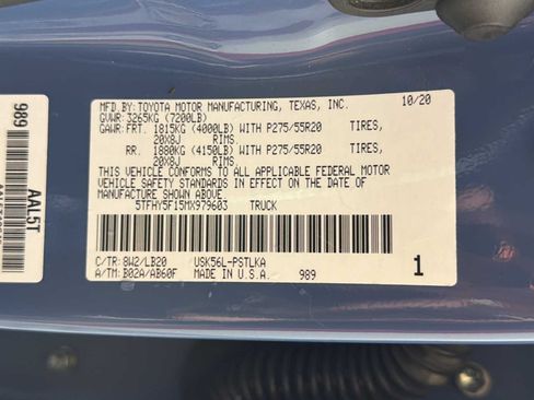 Used 2021 Toyota Tundra Limited w/ Limited Premium Package AWD/4WD image 33