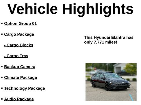 Used 2026 Hyundai Elantra Sport w/ Cargo Package FWD image 37