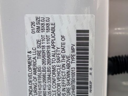 New 2026 Honda Pilot TrailSport image 12