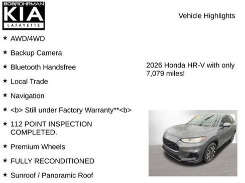 Used 2026 Honda HR-V EX-L image 7