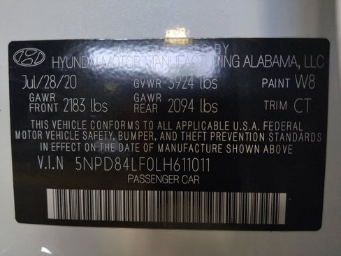 Used 2020 Hyundai Elantra SEL w/ Cargo Package (C1) FWD image 33