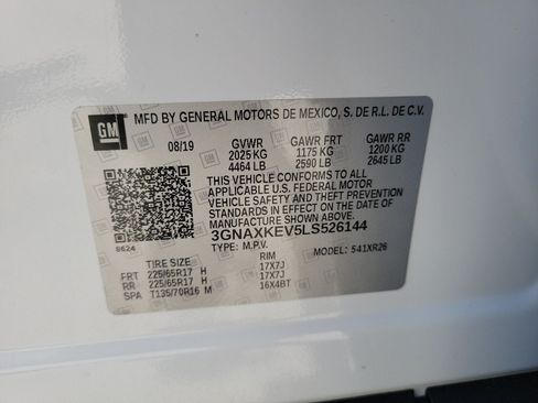 Used 2020 Chevrolet Equinox LT FWD image 32