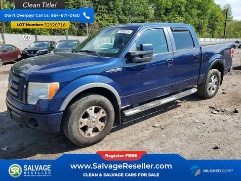 Used 2009 Ford F150 4x4 SuperCrew image 1