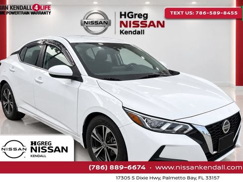 Used 2021 Nissan Sentra SV FWD image 1