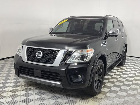 Used 2019 Nissan Armada Platinum w/ Captain's Chairs Package RWD image 9