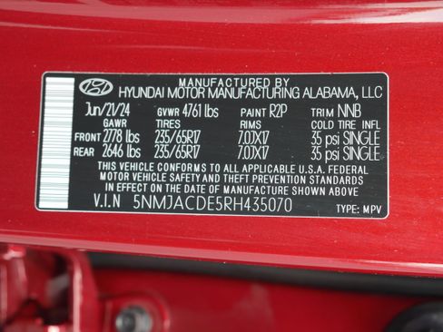 Used 2024 Hyundai Tucson SE AWD/4WD image 30