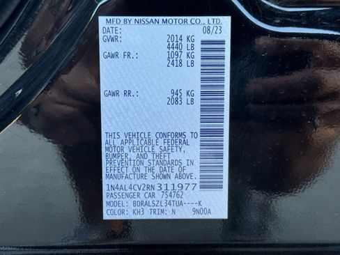 Used 2024 Nissan Altima 2.0 SR image 41