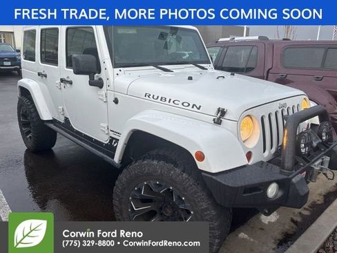 Used 2012 Jeep Wrangler Unlimited Rubicon w/ Connectivity Group image 1