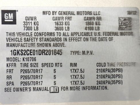 Used 2013 GMC Yukon SLT AWD/4WD image 43