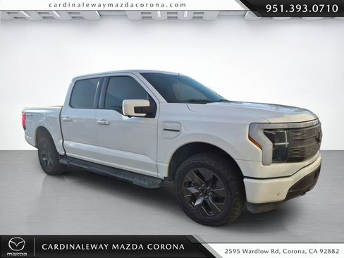 Used 2022 Ford F150 Lightning Lariat AWD/4WD image 1