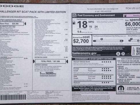 Used 2020 Dodge Challenger R/T Scat Pack image 3