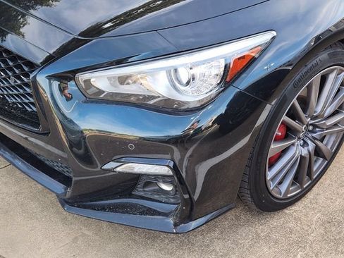 Used 2023 INFINITI Q50 Red Sport 400 w/ Black Opal Edition RWD image 8
