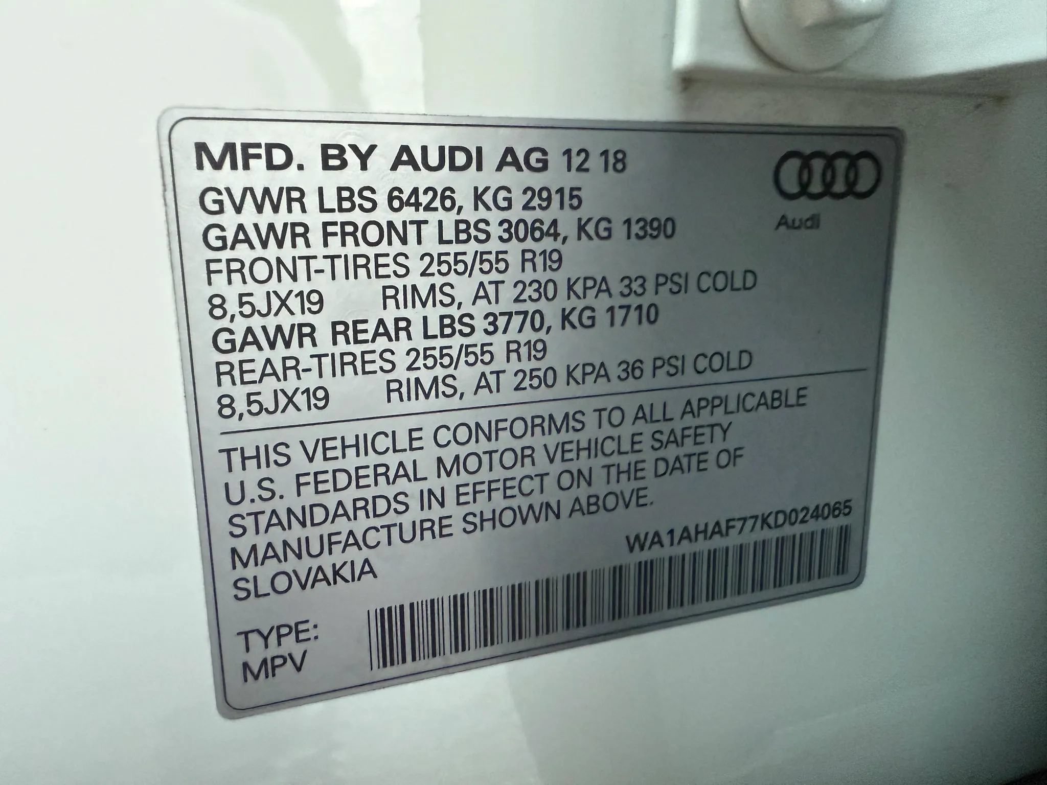 Used 2019 Audi Q7 2.0T Premium w/ Convenience Package AWD/4WD image 31