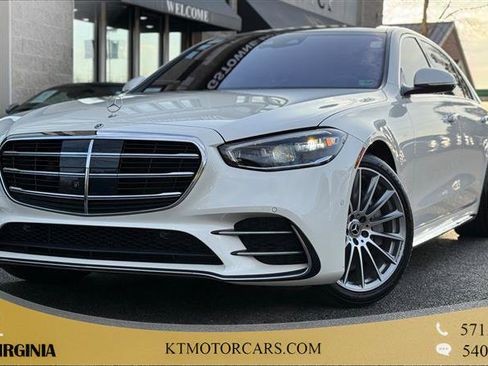 Used 2021 Mercedes-Benz S 580 4MATIC Sedan image 1