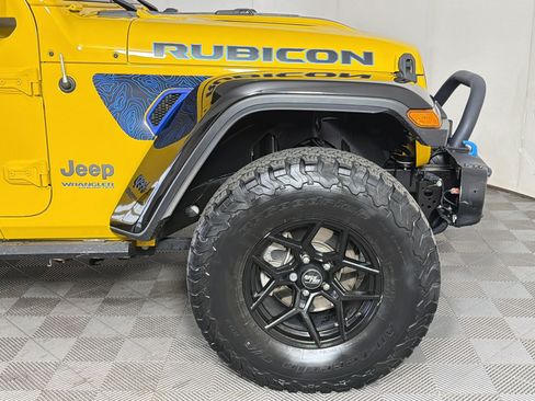 Used 2021 Jeep Wrangler Unlimited Rubicon 4xe w/ Steel Bumper Group AWD/4WD image 12