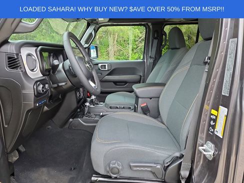 Used 2025 Jeep Wrangler Unlimited Sahara w/ Safety Group AWD/4WD image 13