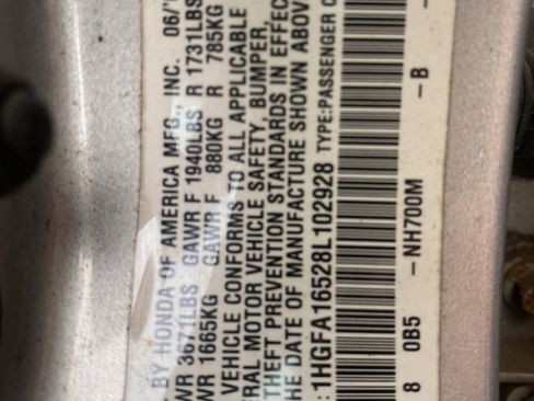 Used 2008 Honda Civic LX image 1