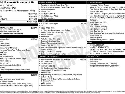 New 2026 Buick Encore GX Preferred w/ Comfort Package FWD image 5
