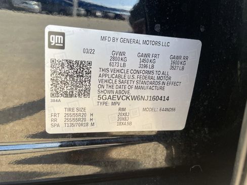 Used 2022 Buick Enclave Avenir w/ Avenir Technology Package image 42