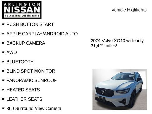 Used 2024 Volvo XC40 B5 Plus w/ Climate Package image 8