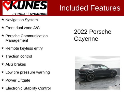 Used 2022 Porsche Cayenne Platinum Edition AWD/4WD image 2