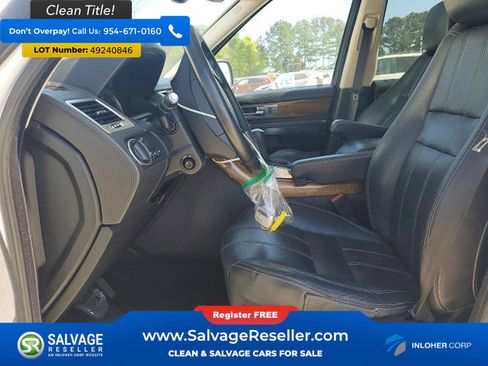 Used 2013 Land Rover Range Rover Sport HSE LUX w/ HSE Luxury Silver Pkg AWD/4WD image 9