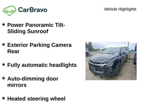Certified 2022 Chevrolet Blazer RS w/ Enhanced Convenience Package AWD/4WD image 9