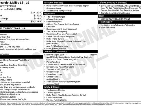 Used 2016 Chevrolet Malibu LS image 4
