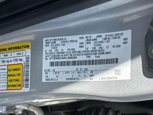 Used 2019 Ford Ranger XL w/ Equipment Group 101A Mid RWD image 36